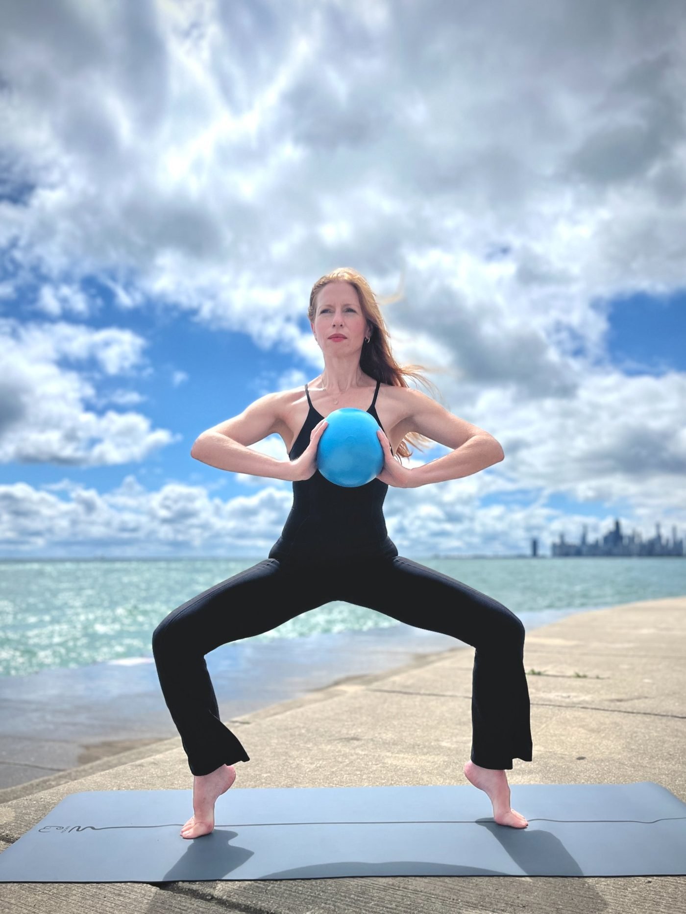 Kathryn Norris on the Chicago lakefront